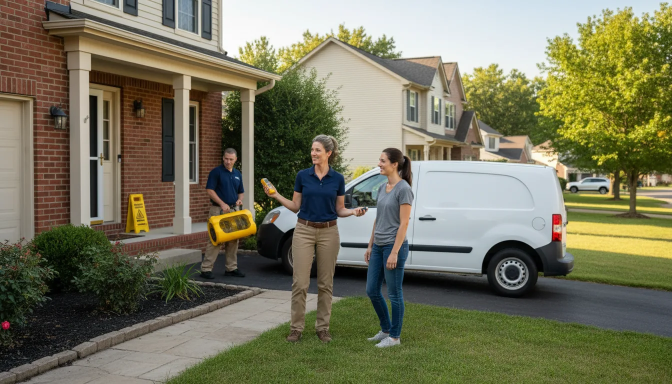 Residential water damage restoration in Florence, CO